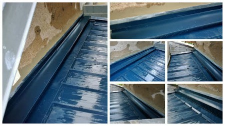 Couverture en bac acier